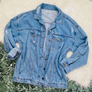TOBI Oversized Denim Jacket